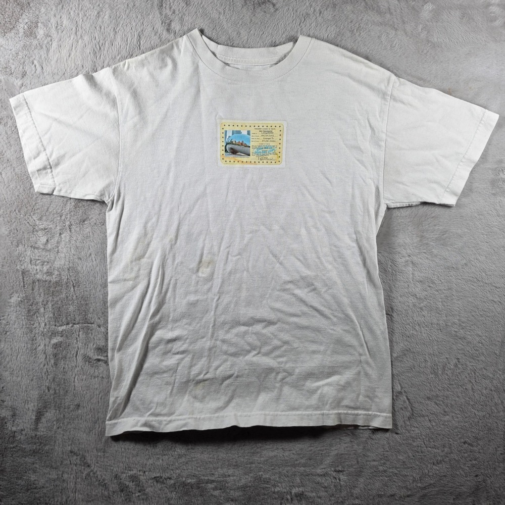 Golf Wang T-Shirt Men Medium White Call Me If You Get Lost Lollapalooza 2021 Tee